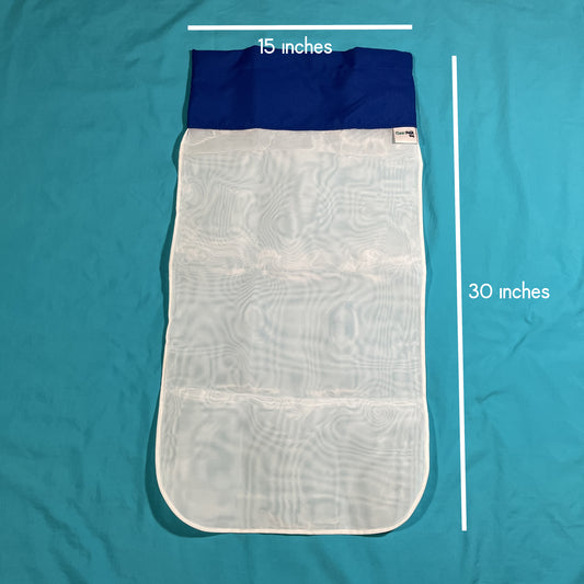 Clear Pool Bag 200 Micron Bag “Turquoise"