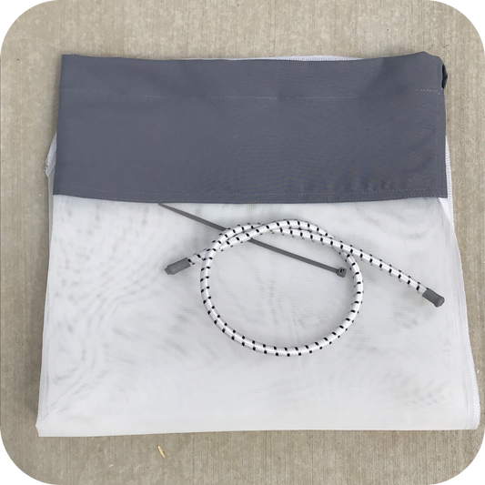 Clear Pool Bag 400 Micron “Slate"