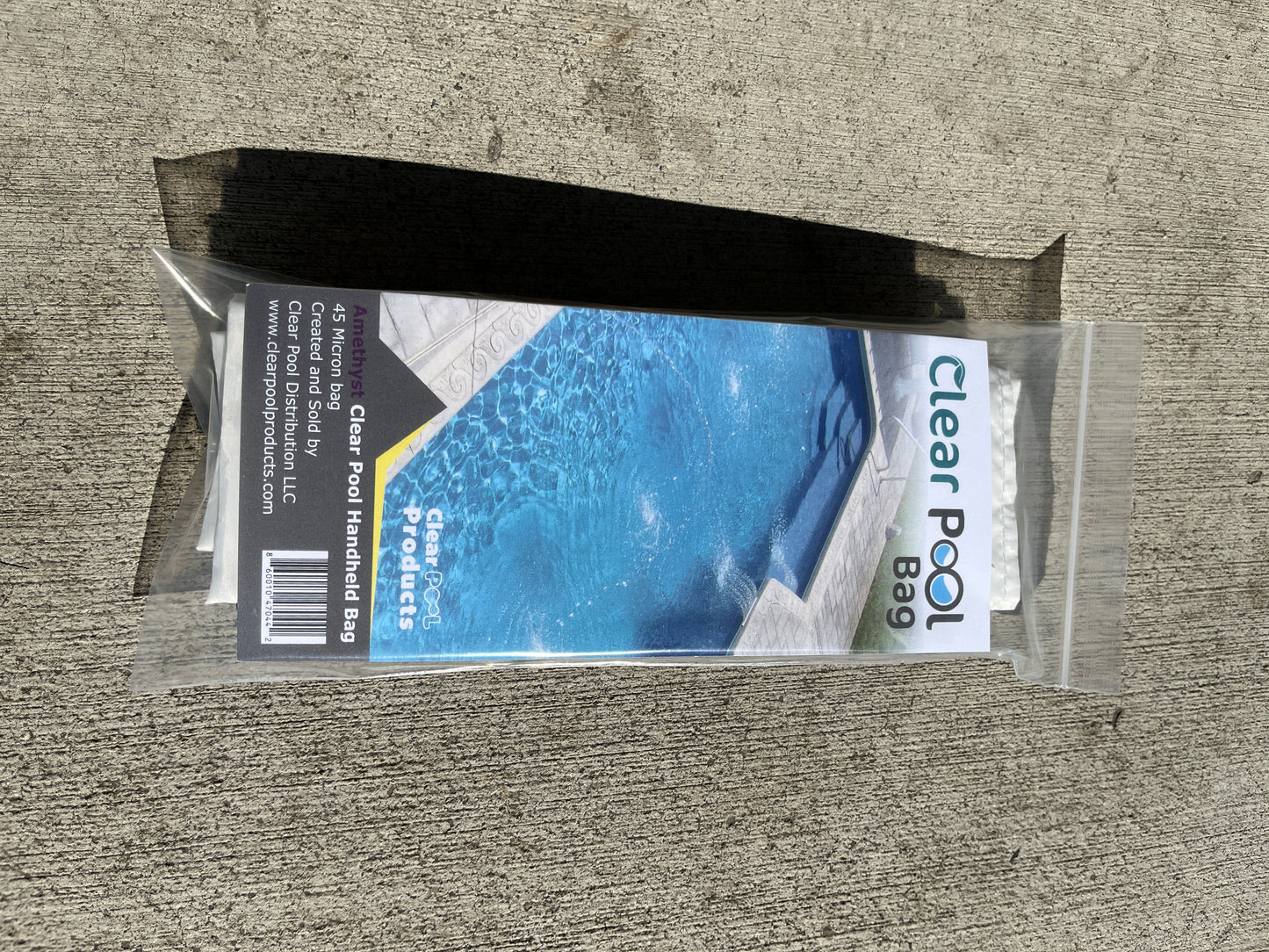 Clear Pool Micro Bag 45 Micron - Amethyst