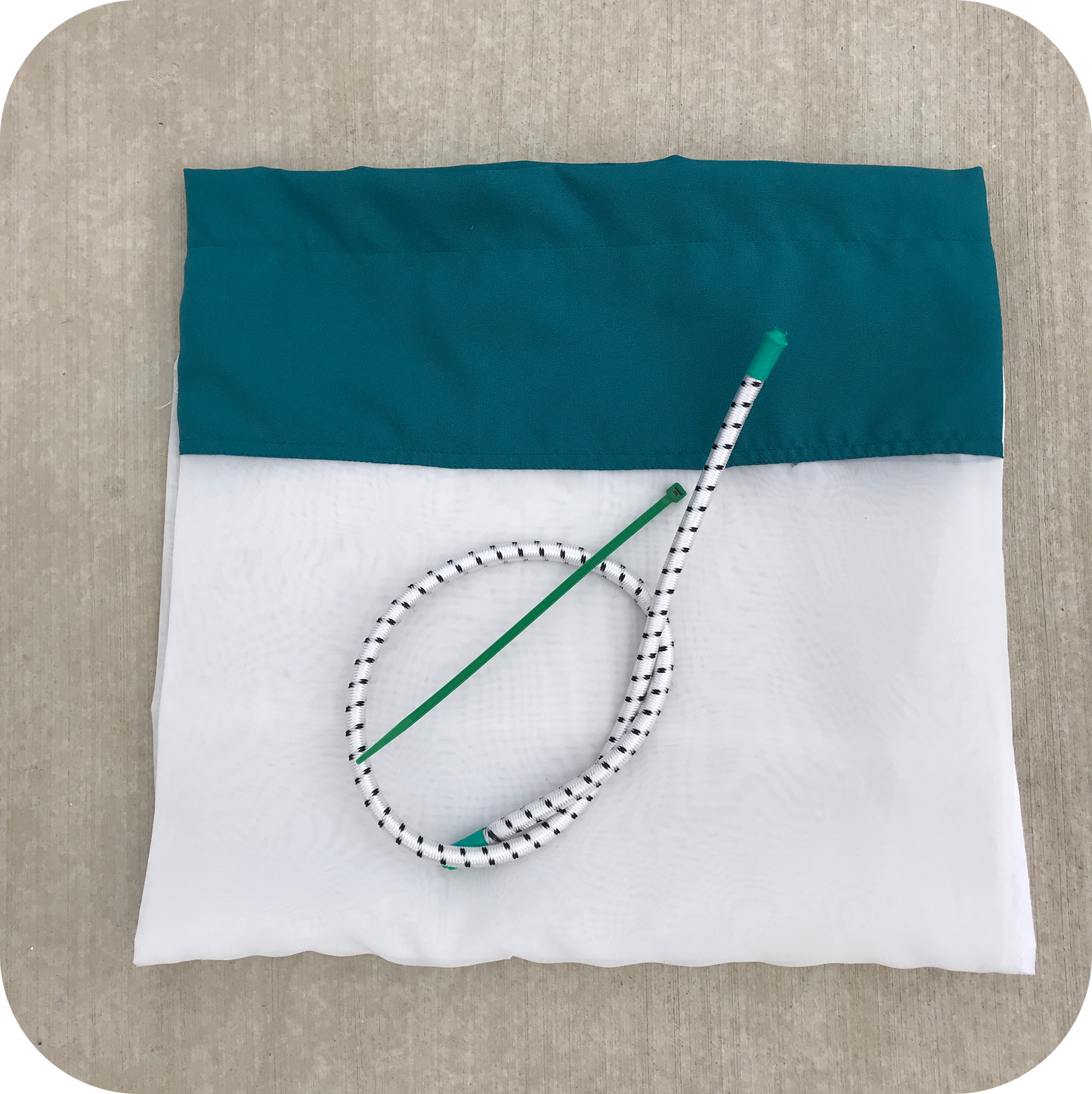 Clear Pool Bag 90 Micron Bag “Emerald"