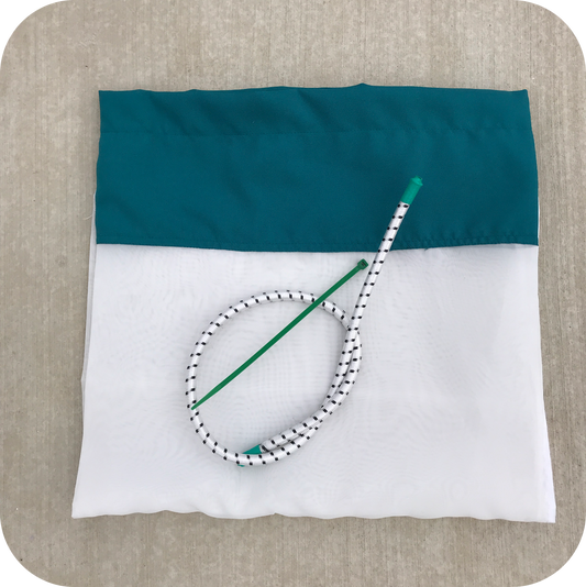 Clear Pool Bag 90 Micron Bag “Emerald"