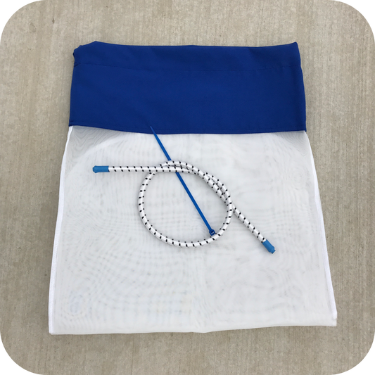 Clear Pool Bag 200 Micron Bag “Turquoise"