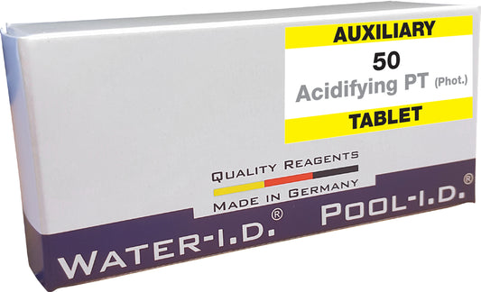 Reagents for Water ID Pool Lab and Water Tester - Acidifying PT