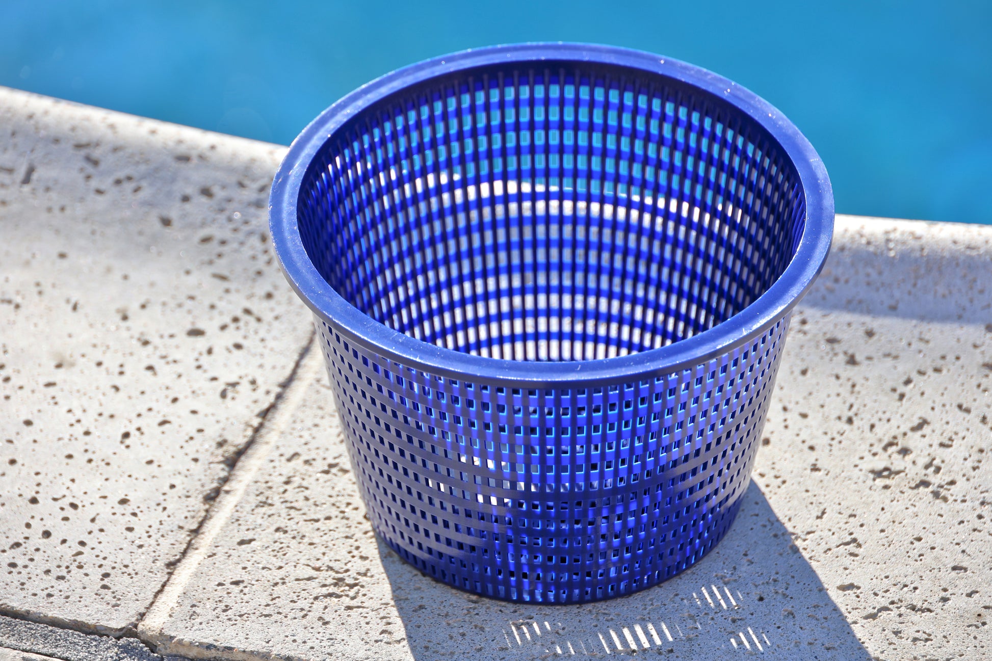 10-pack of Hole in One pool baskets for no-contact debris disposal