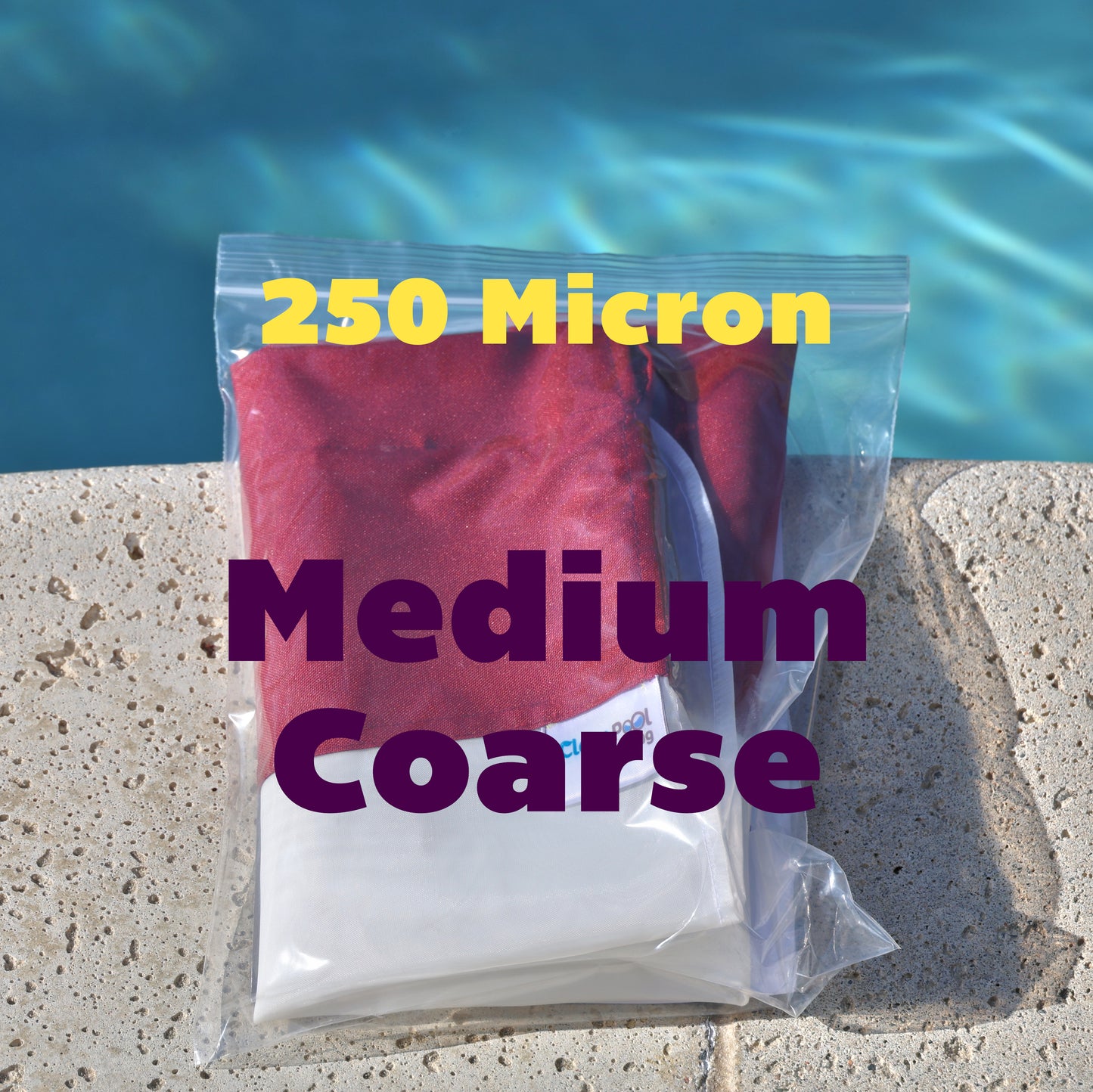 Clear Pool Mini Bag 250 Micron “Brick"