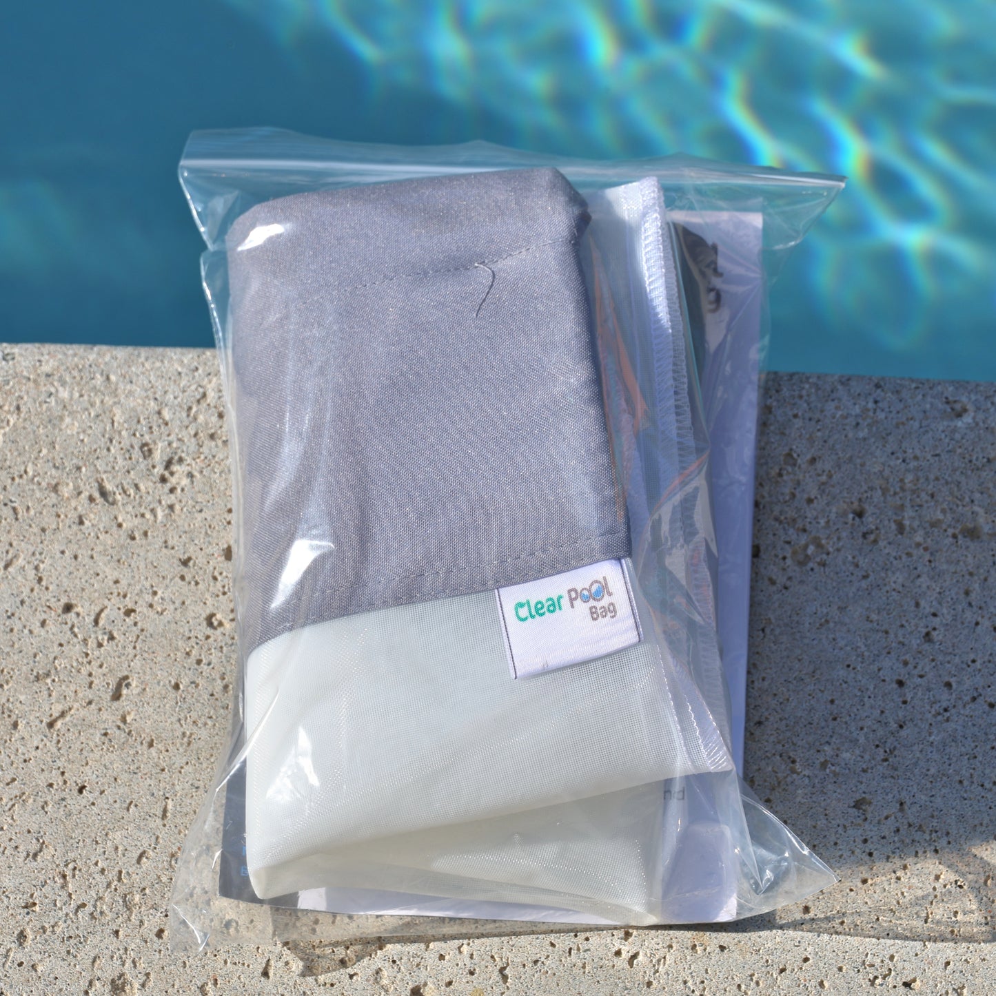 Clear Pool Bag 400 Micron “Slate"