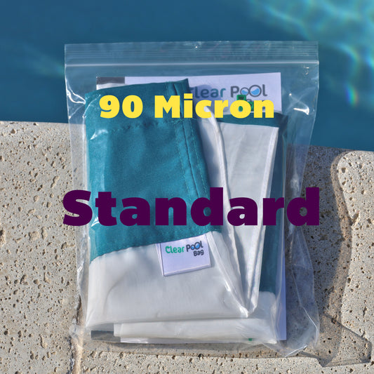 Clear Pool Bag 90 Micron Bag “Emerald"