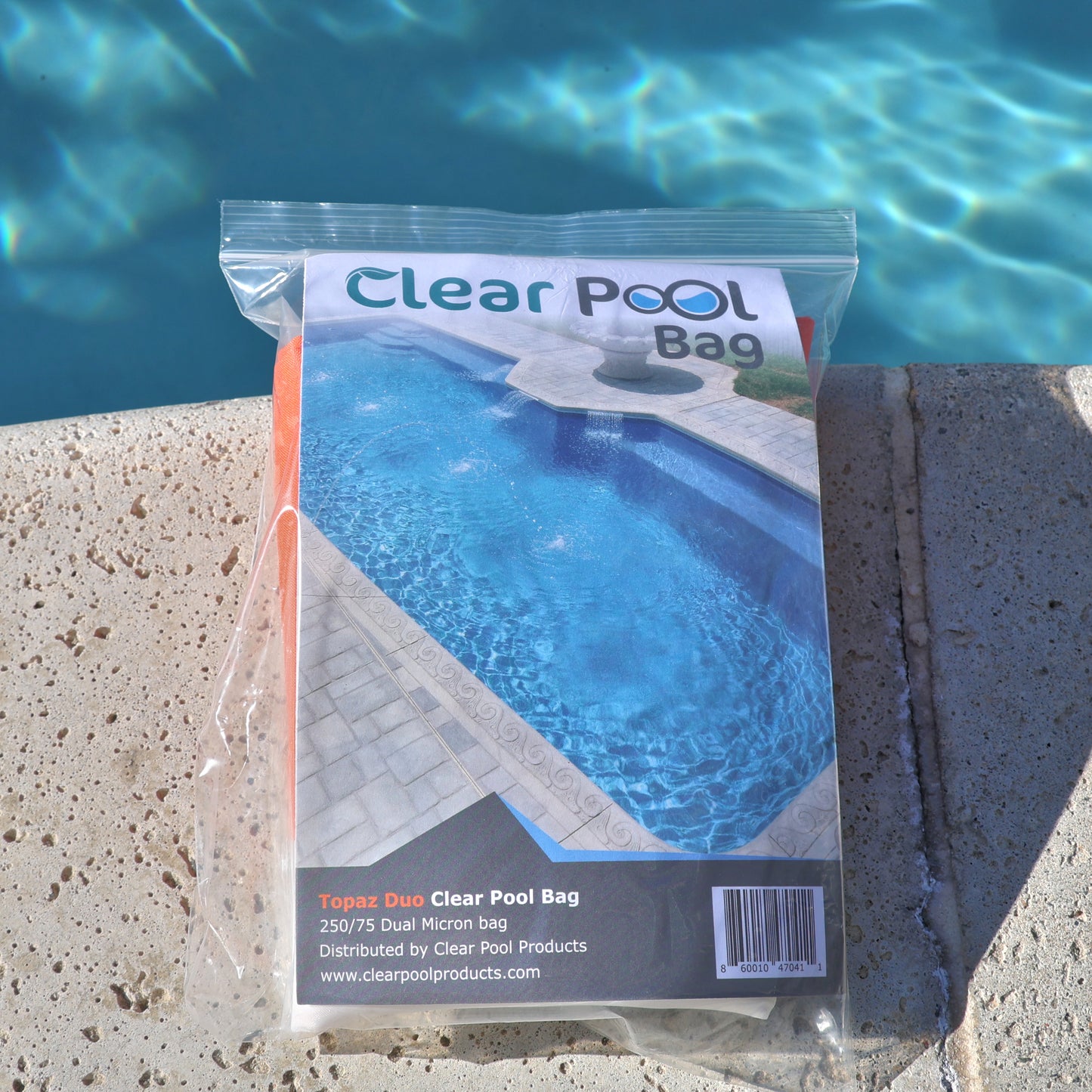 Clear Pool Bag Duo 250/75 Micron - Topaz