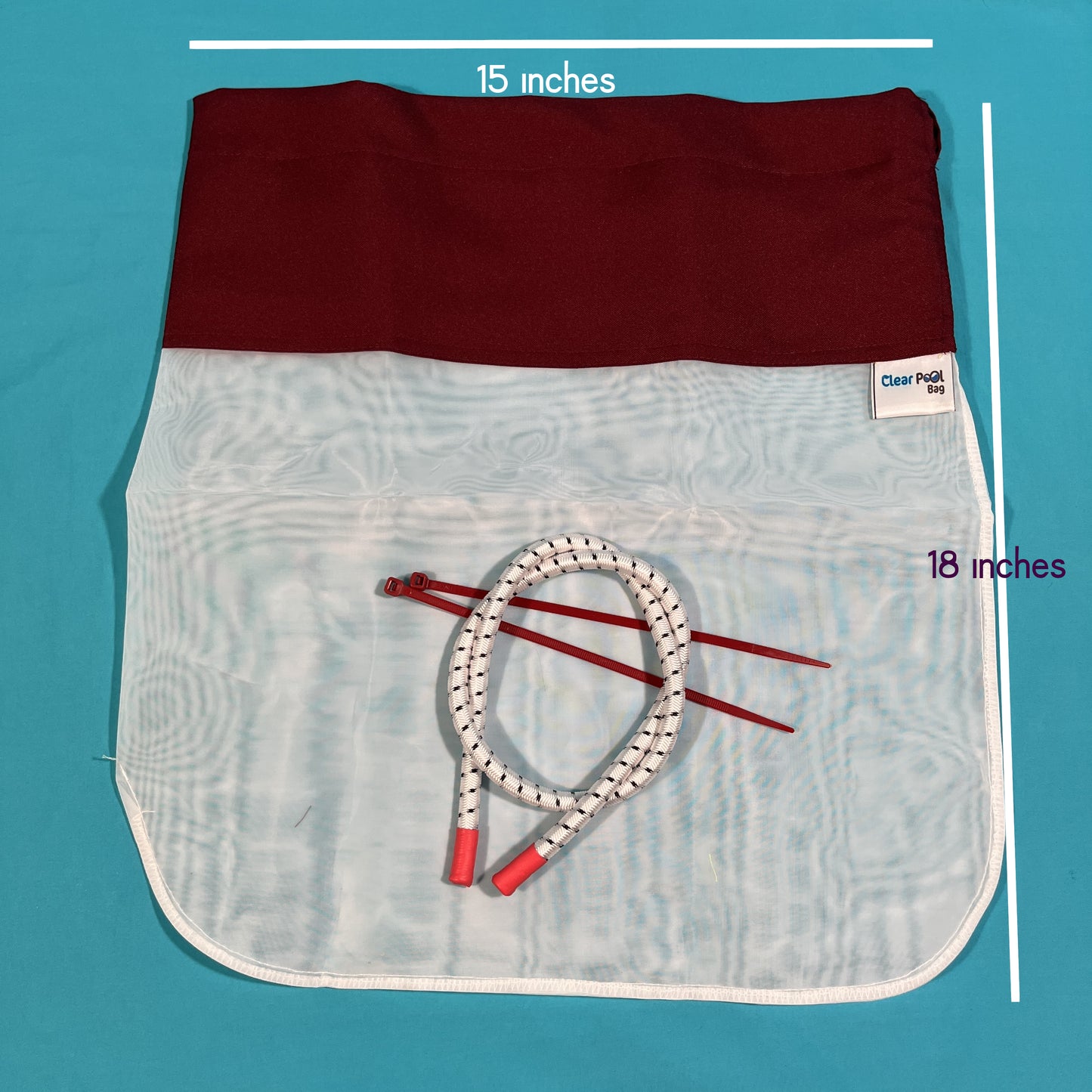 Clear Pool Mini Bag 250 Micron “Brick"