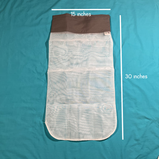 Clear Pool Bag 400 Micron “Slate"