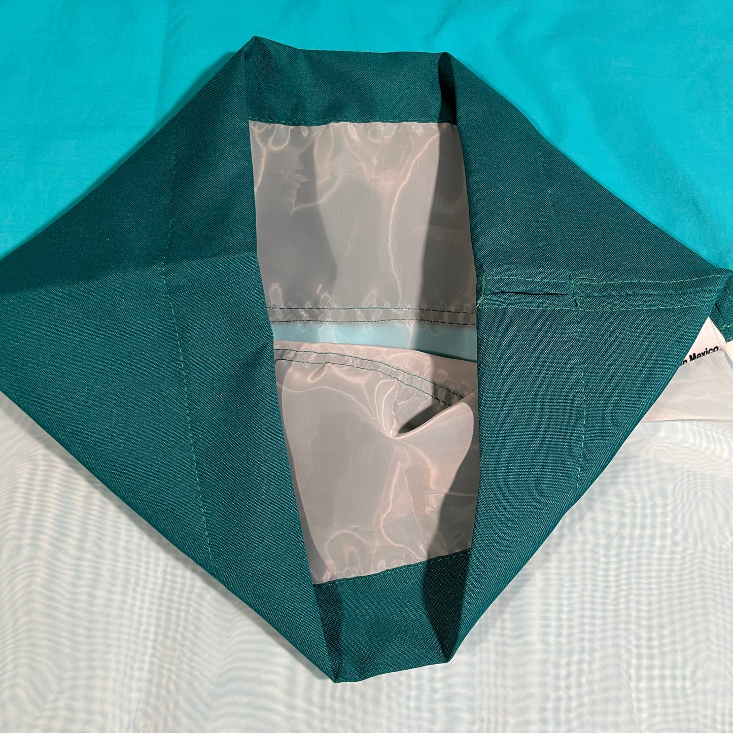 Clear Pool Bag 90 Micron Bag “Emerald"