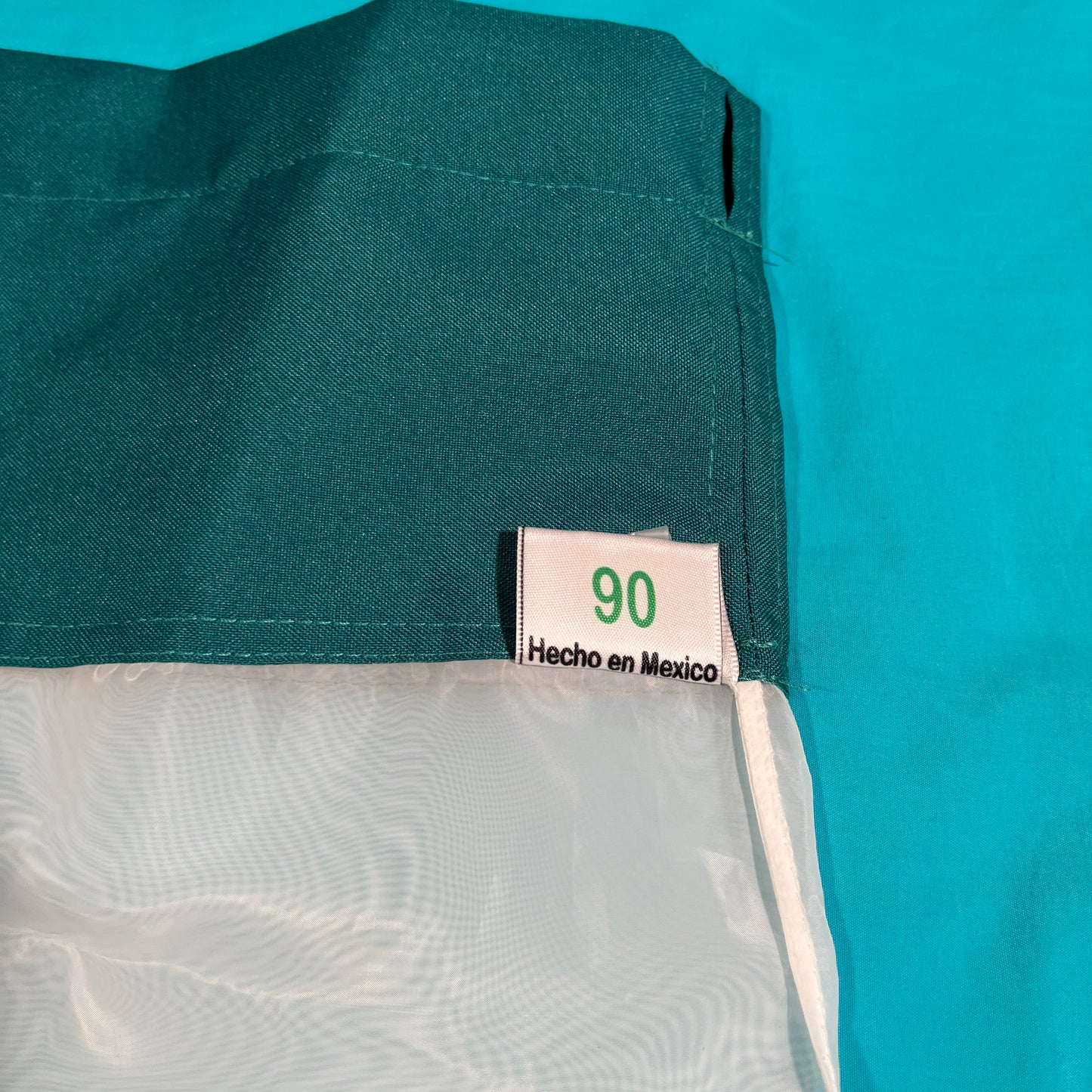 Clear Pool Bag 90 Micron Bag “Emerald"